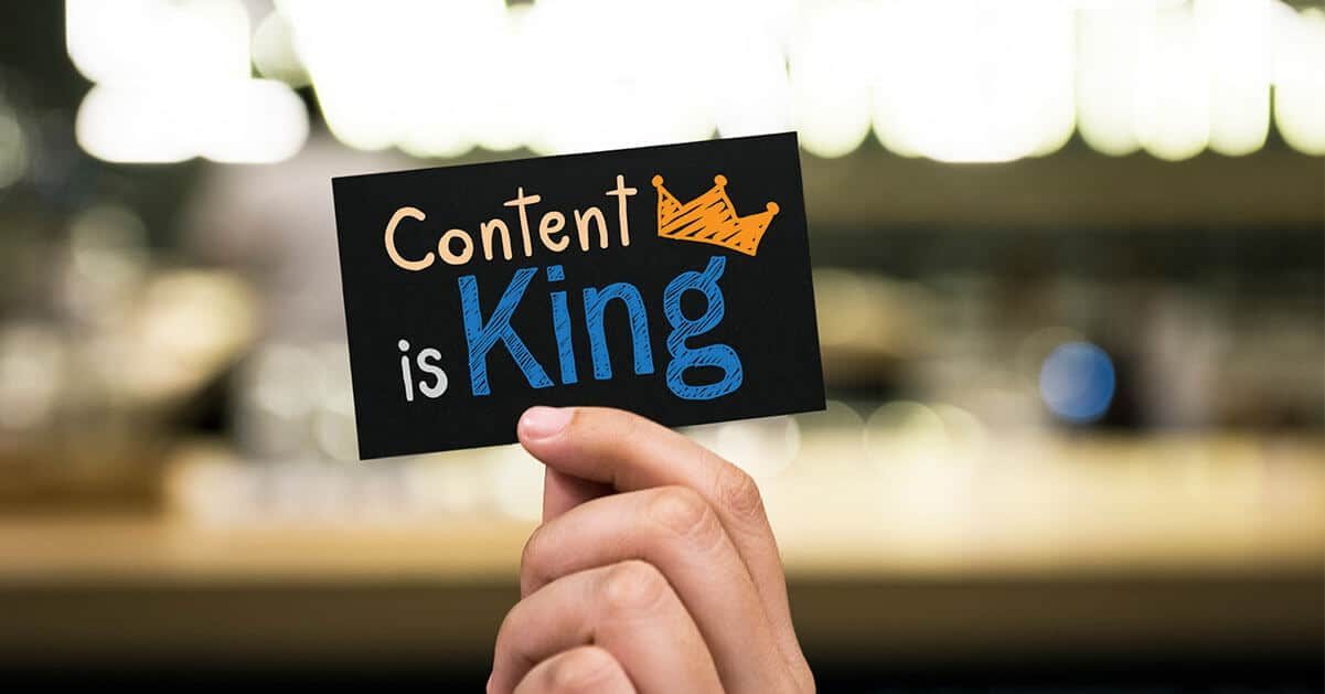 المحتوى هو الملك