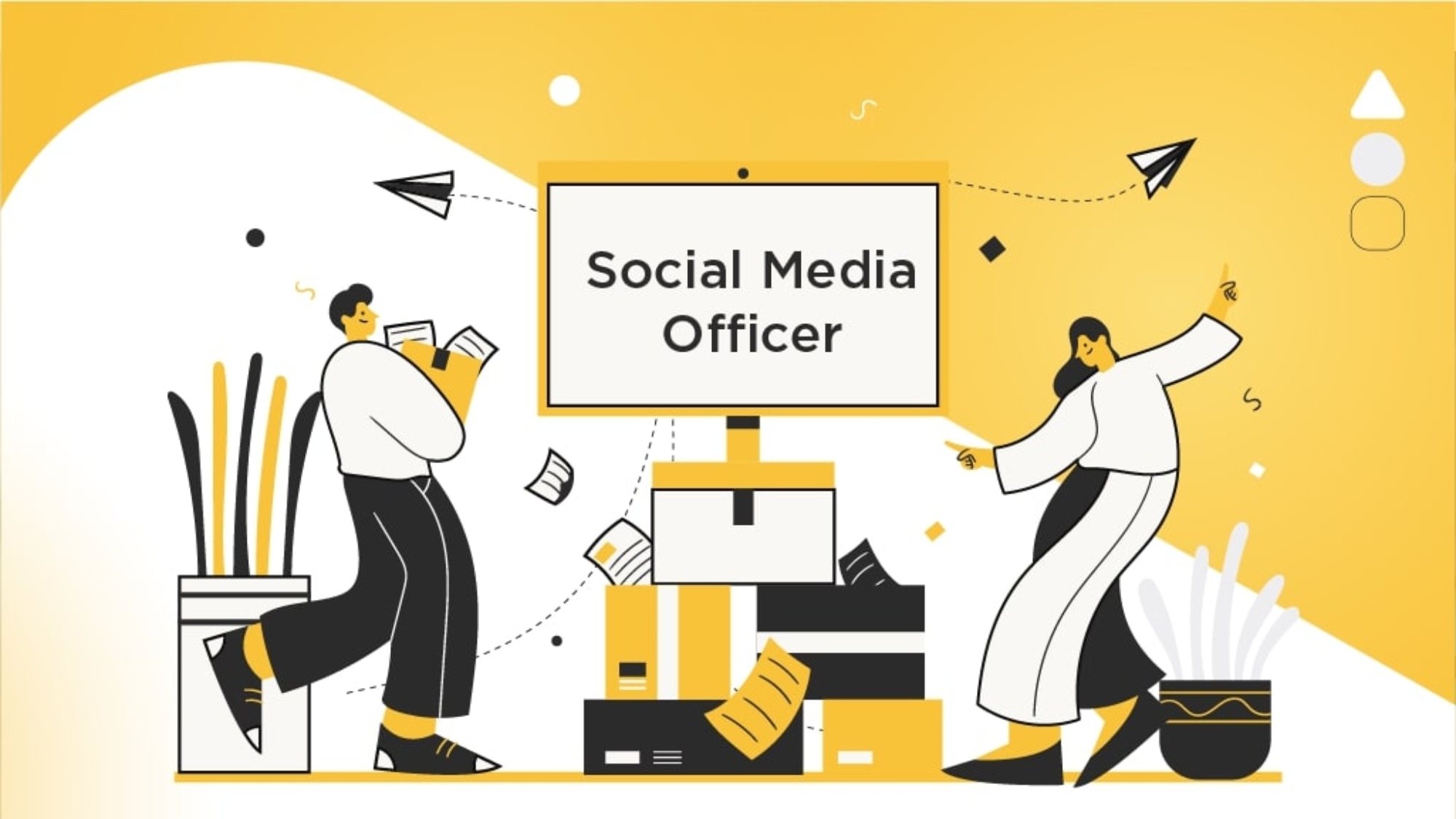 Social Media Officer Banner
