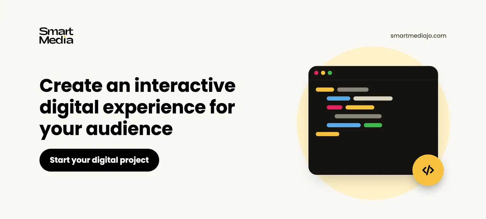 Create an interactive digital experience for your audience