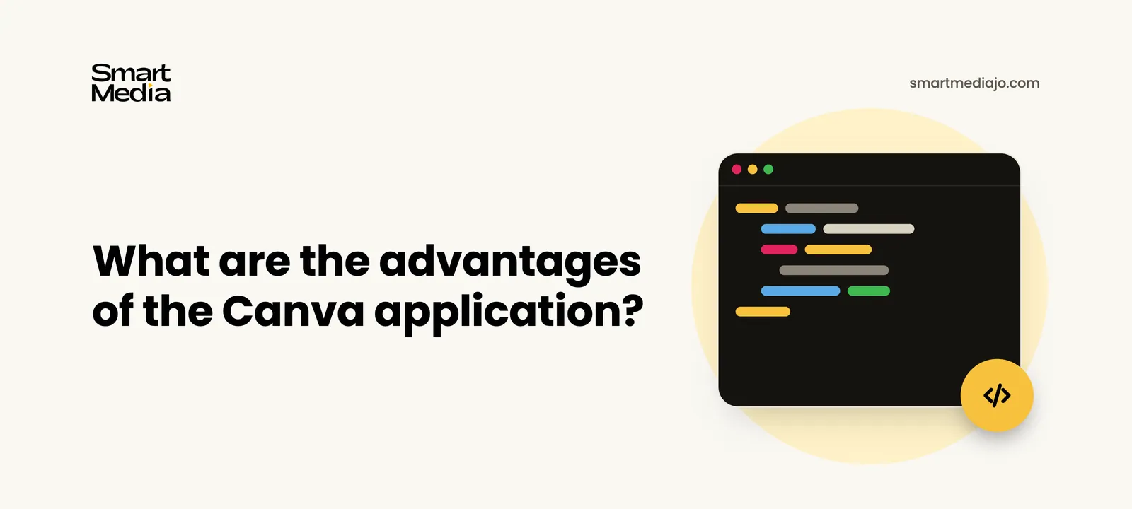 What are the advantages of the Canva application?