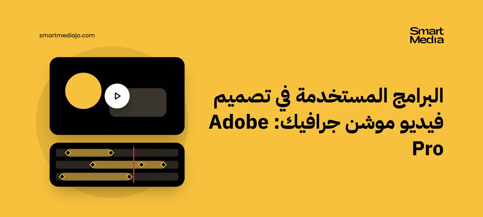 البرامج المستخدمة في تصميم فيديو موشن جرافيك: Adobe Pro
